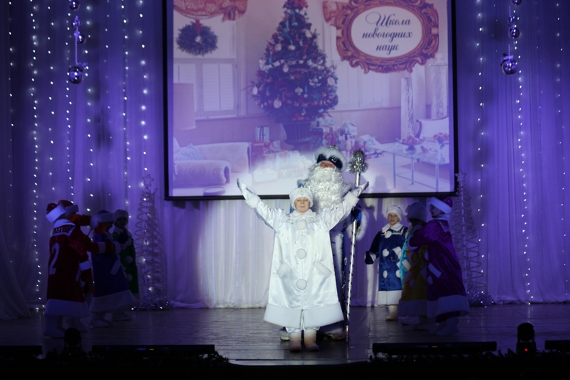 Новогодняя массовка с феями Винкс и Новогоднее представление "Заветное желание, или Краски в сказке" (2016-2017 учебный год)